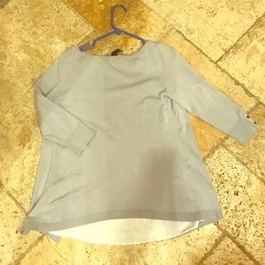 Split back sweater WHBM NWT